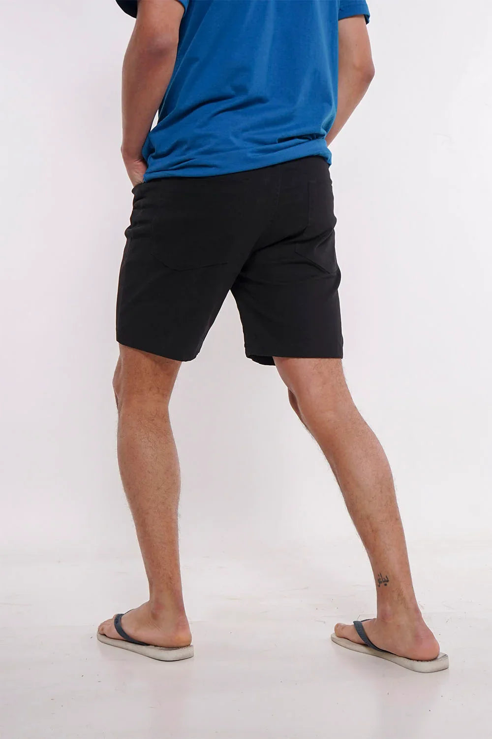 Short Canvas Liso Negro Gangster - Gangster