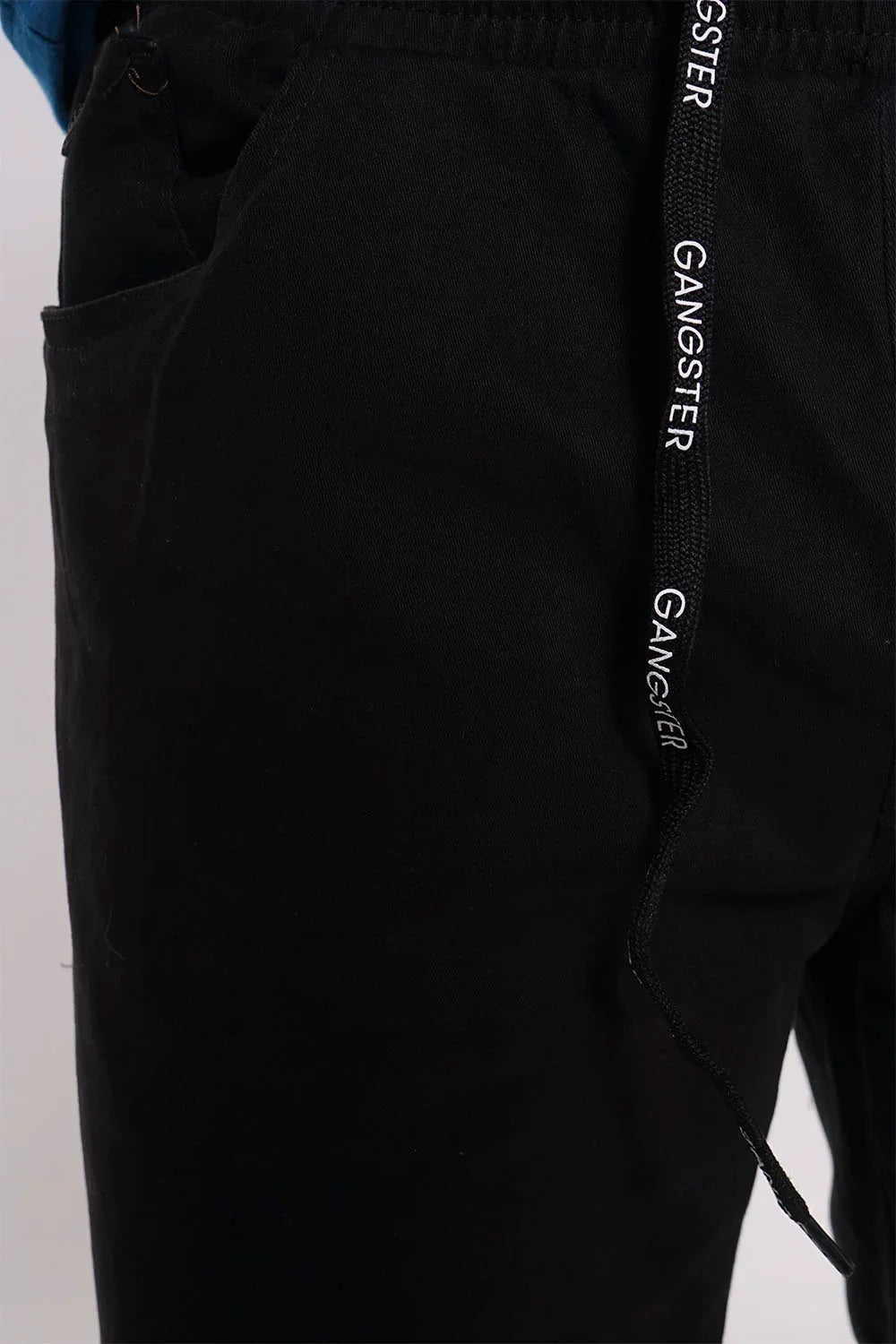 Short Canvas Liso Negro Gangster - Gangster