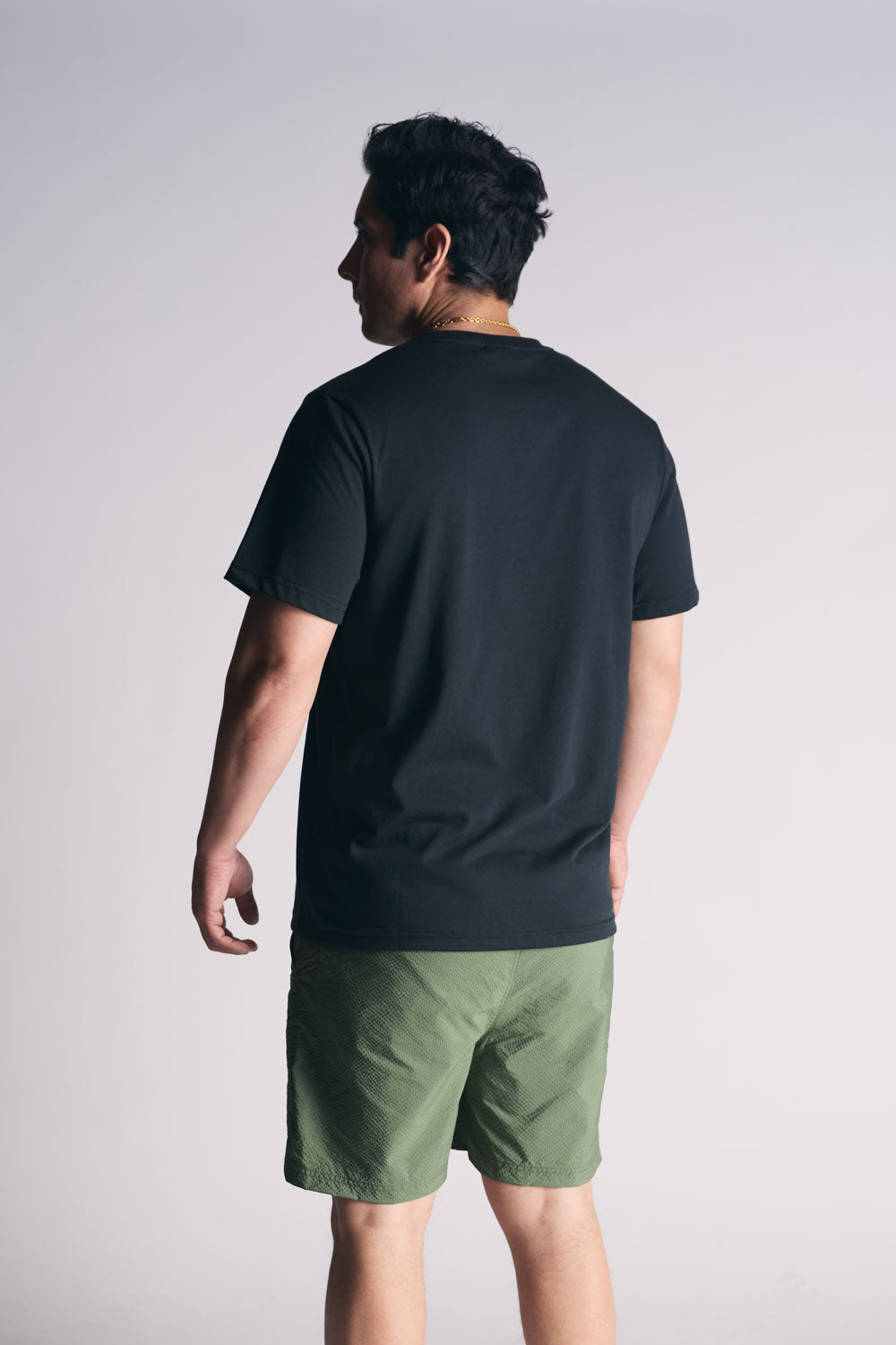 Plus Polera Mc Print Negro-2