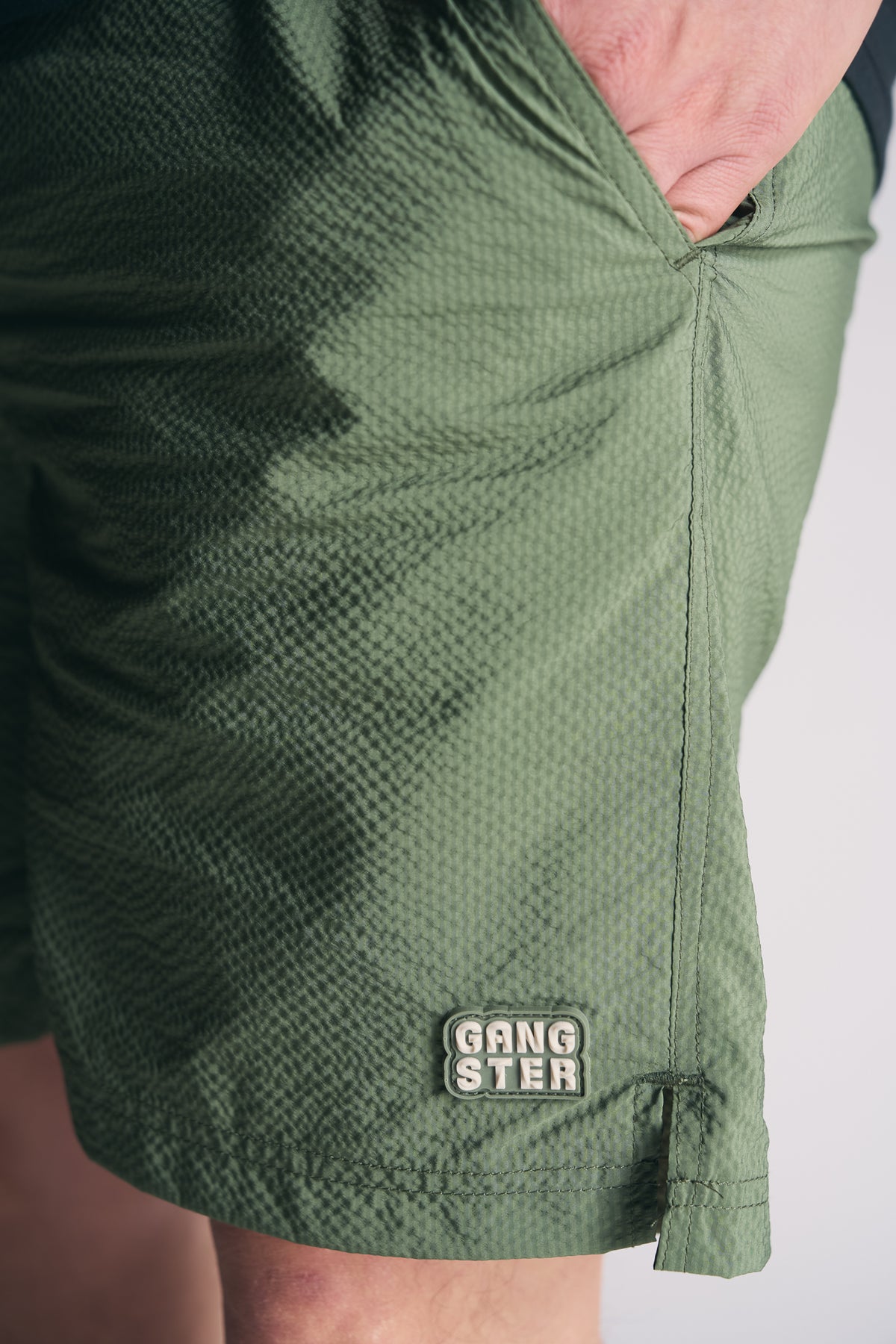 Traje De Baño Textura Craft Verde-3