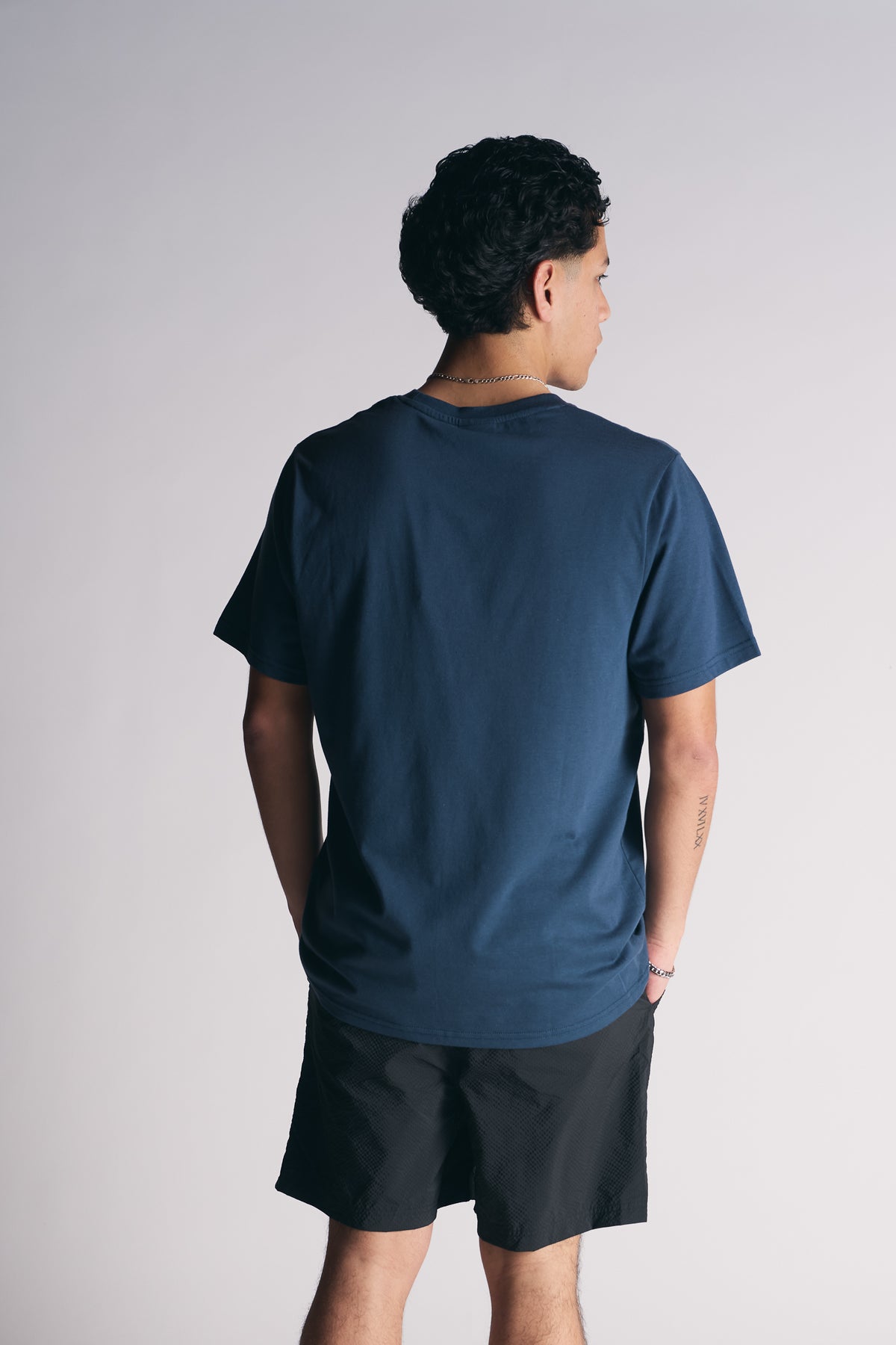 Polera Mc Print Azul Marino-2