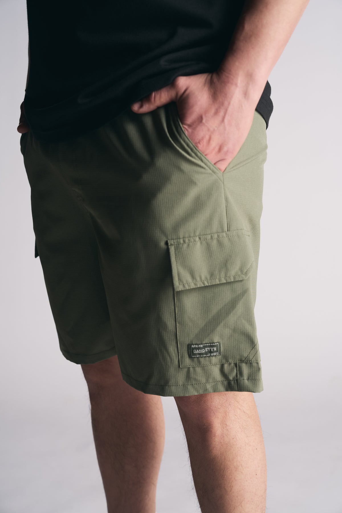 Bermuda Elastic Cargo Tide Verde