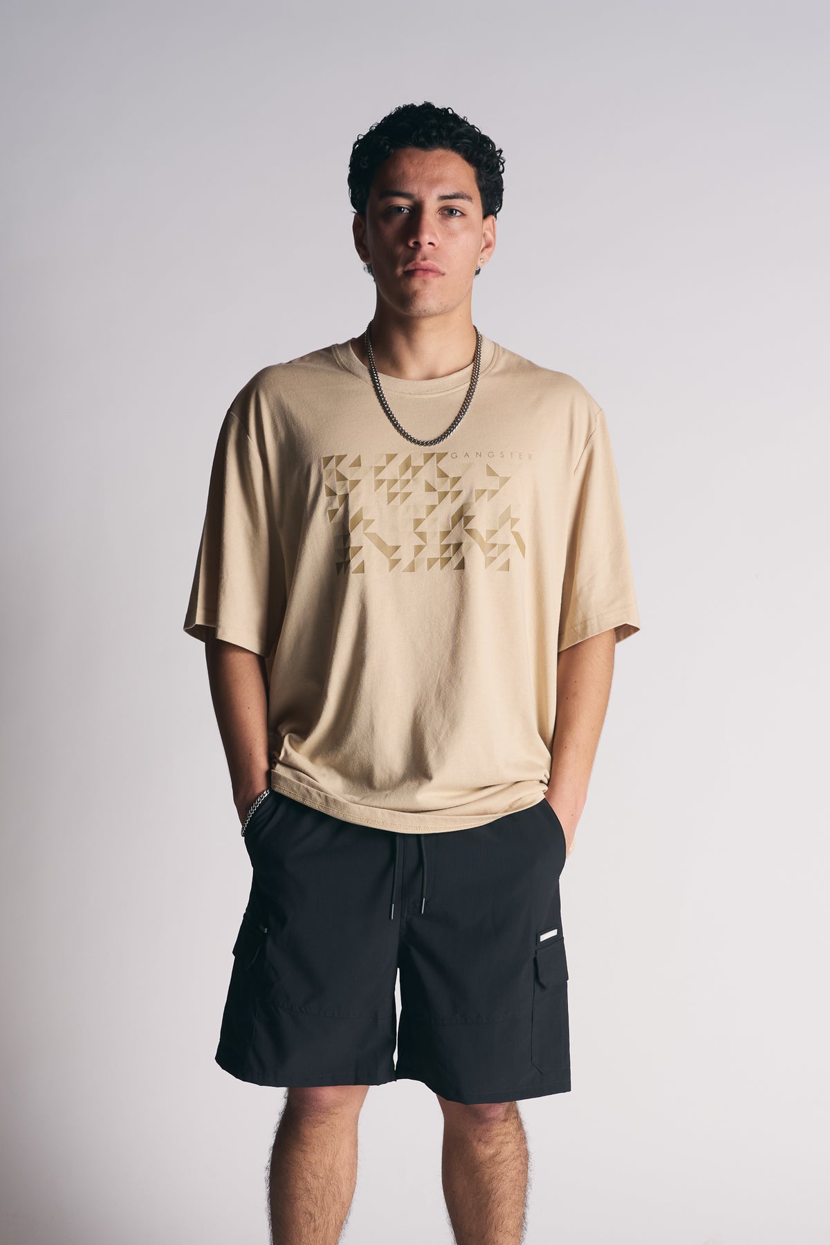 Polera Mc Print Beige