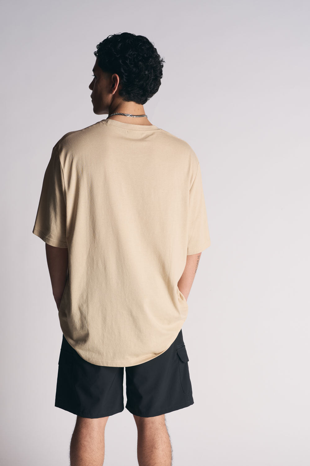 Plus Polera Mc Print Beige-2