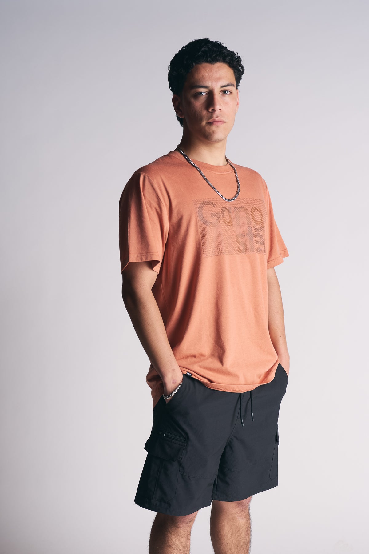 Plus Polera Mc Print Terracota
