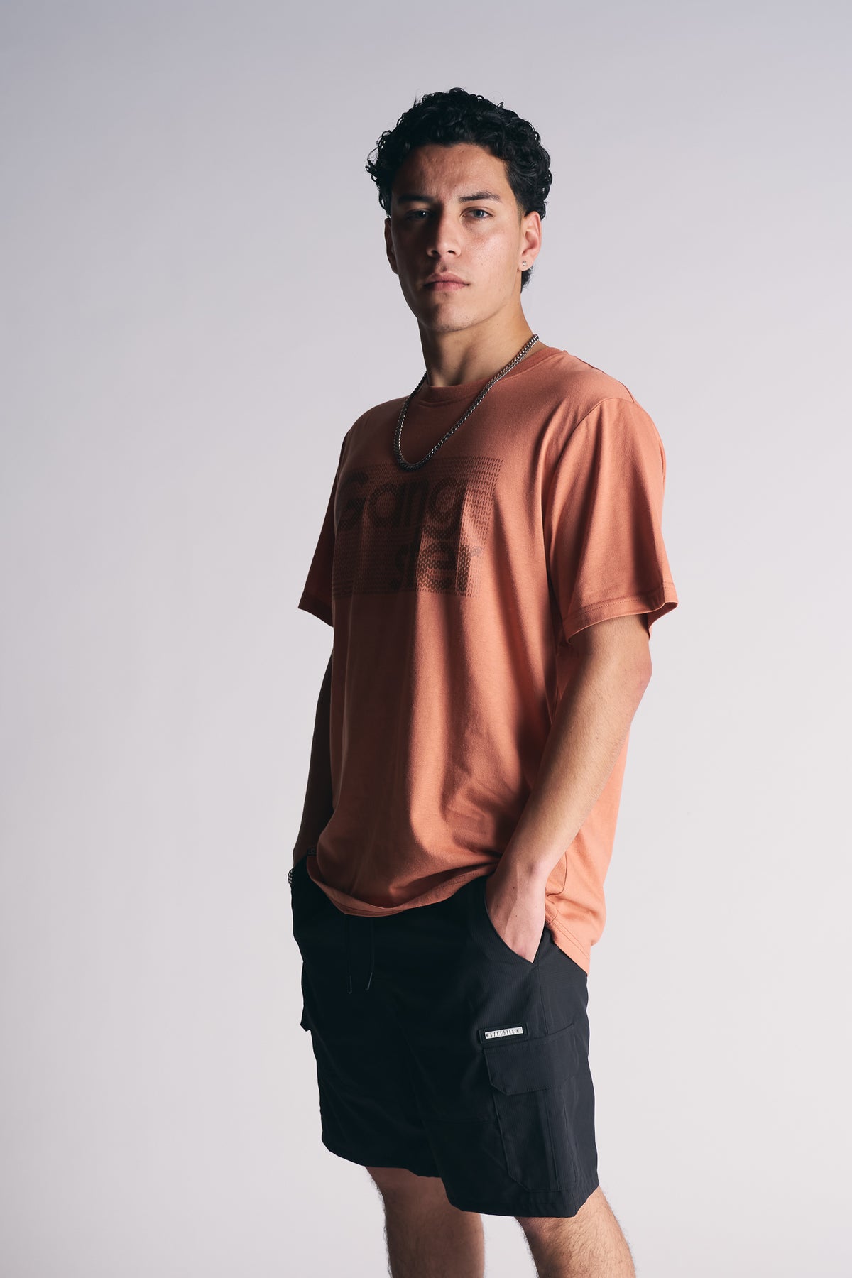 Plus Polera Mc Print Terracota-3