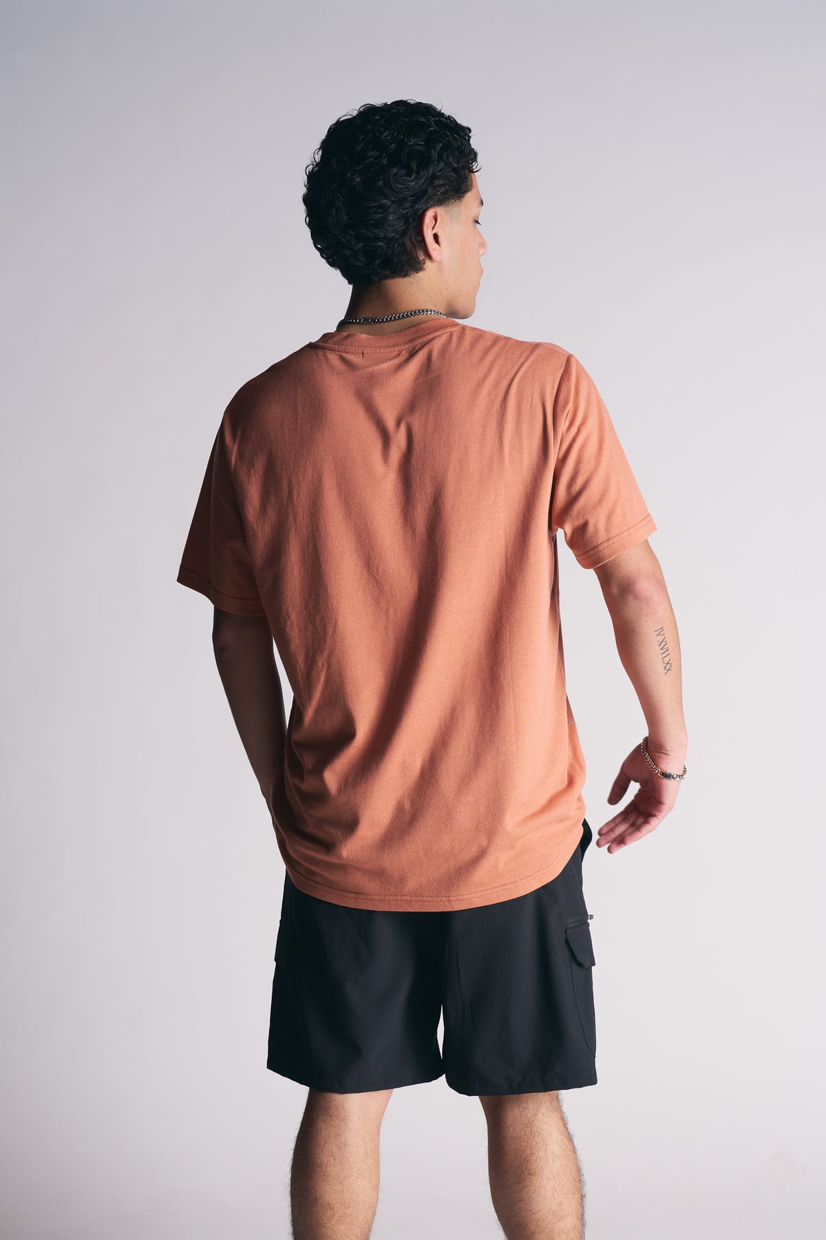 Plus Polera Mc Print Terracota-2
