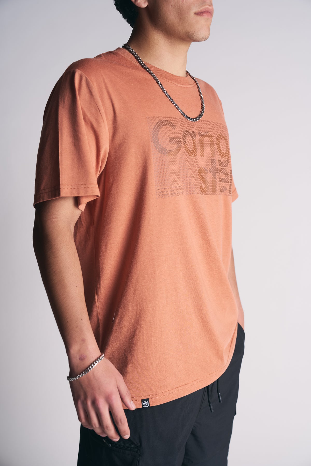 Plus Polera Mc Print Terracota-6