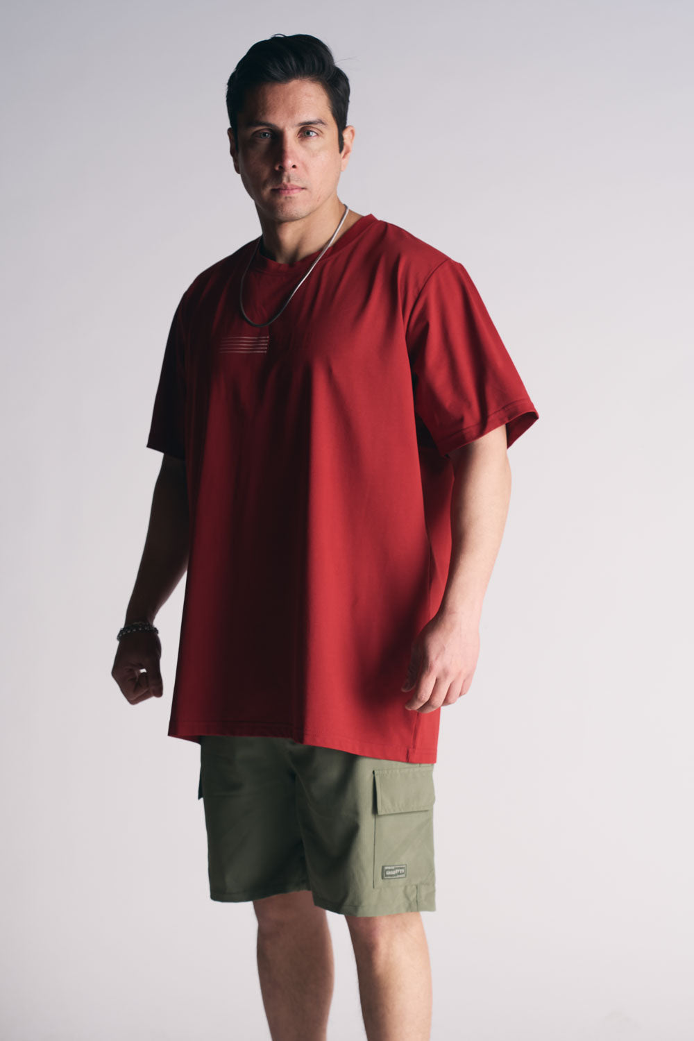 Plus Polera Mc P Tattoo Rojo-6