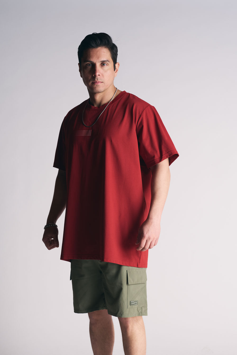 Plus Polera Mc P Tattoo Rojo-3