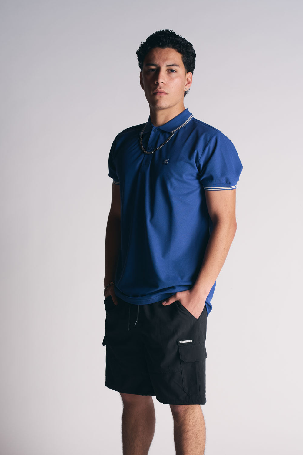 Polera Polo P Regatta Azul-5