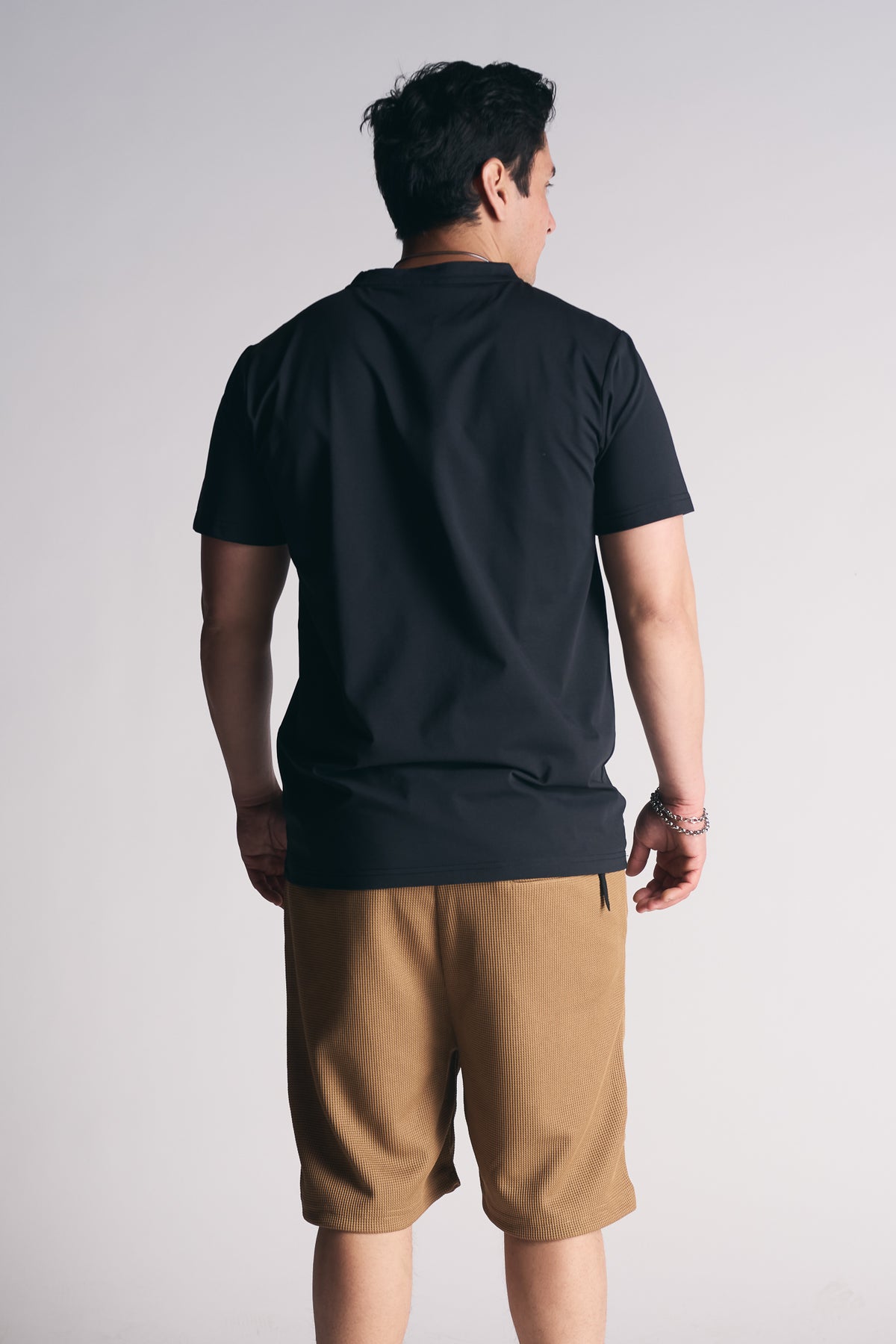 Short Bermuda Jogger Liso Loose Cafe Gangster-2