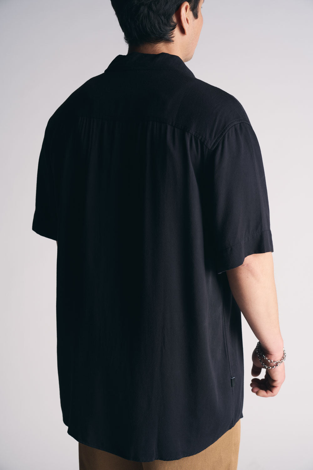 Plus Camisa Mc Riviera Negro-6