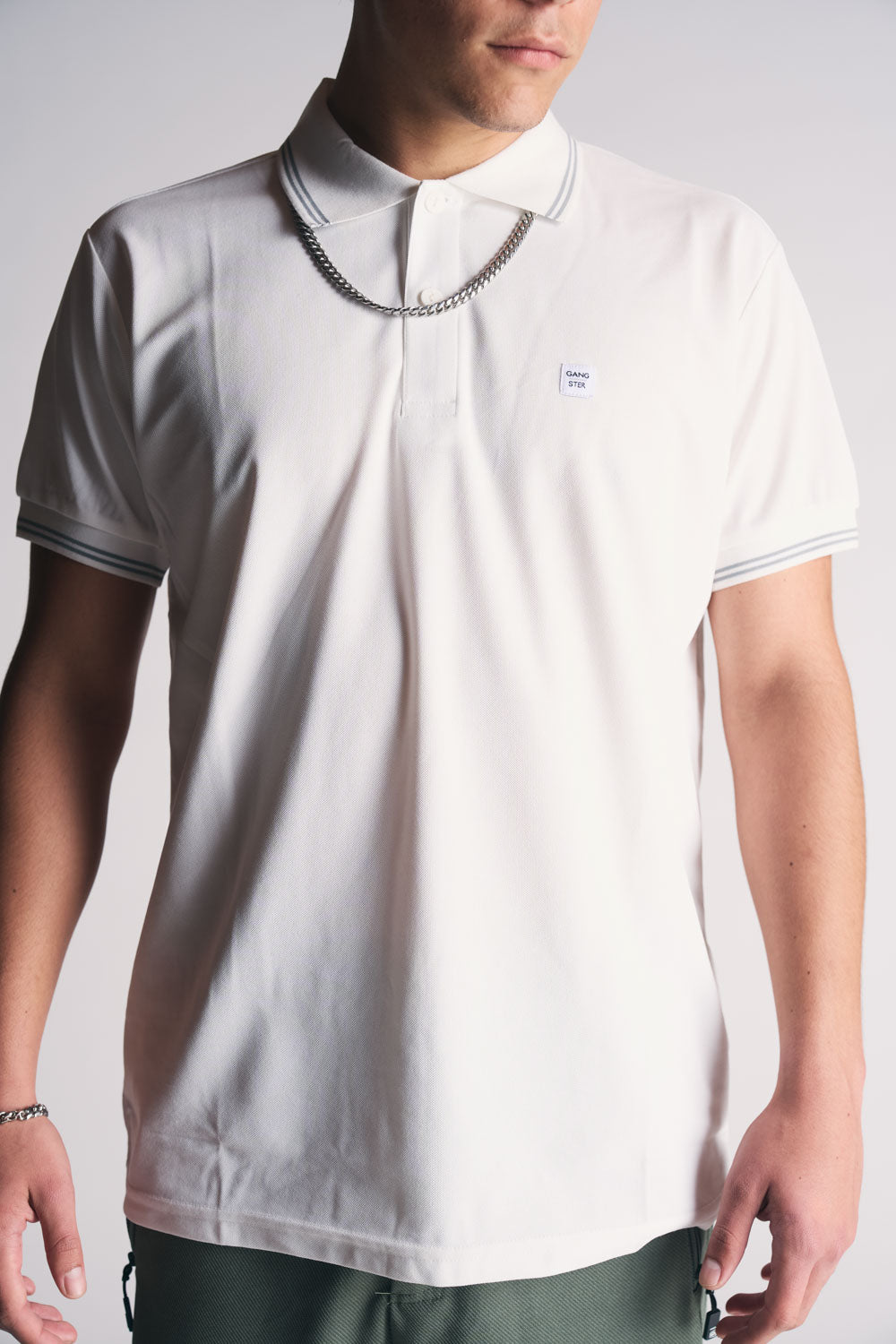 Polera Polo P Regatta Blanco-3