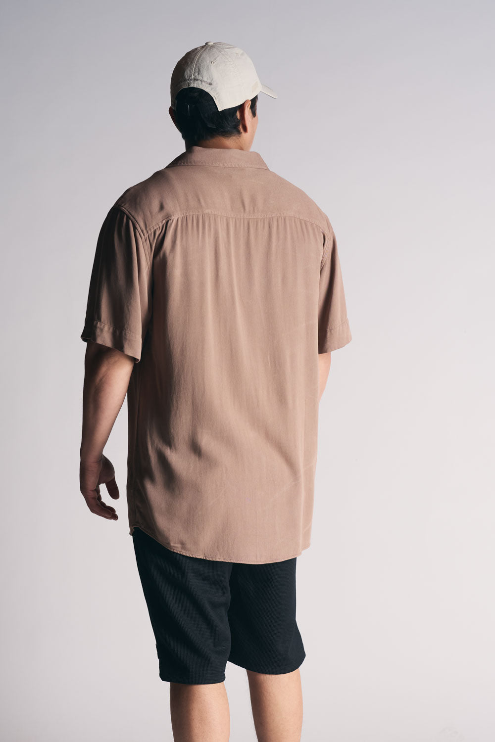 Plus Camisa Mc Riviera Marron-2