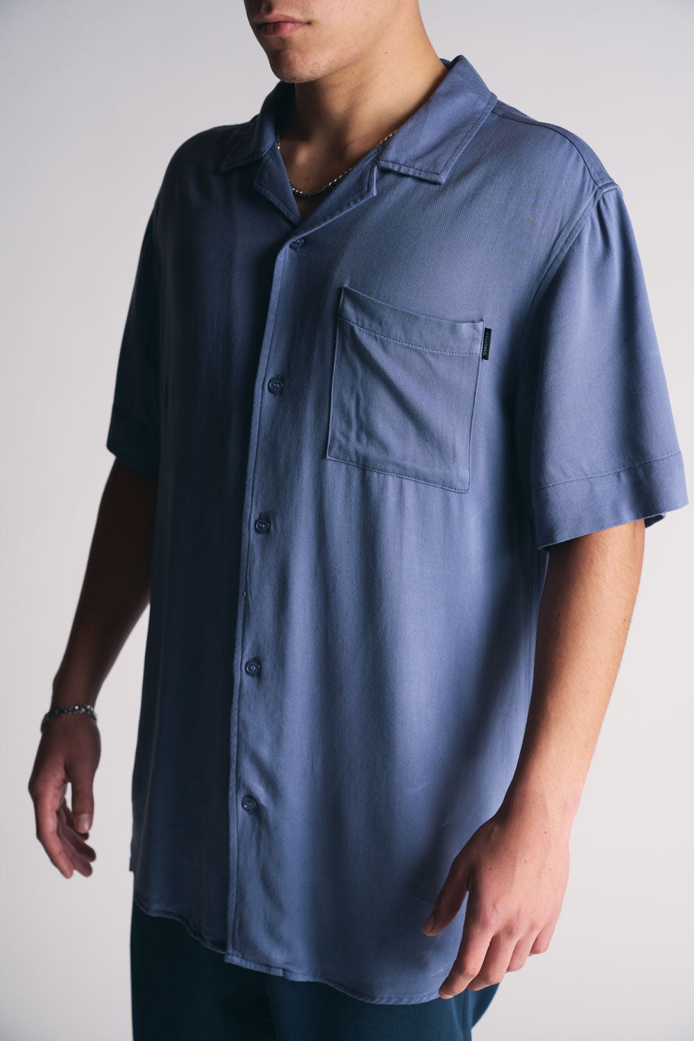 Plus Camisa Mc Riviera Azul-7