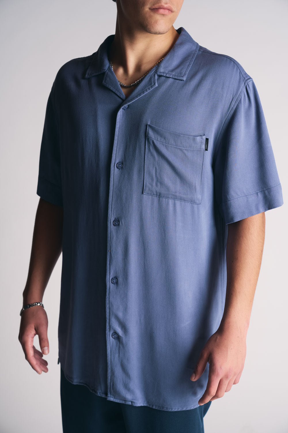 Plus Camisa Mc Riviera Azul-6
