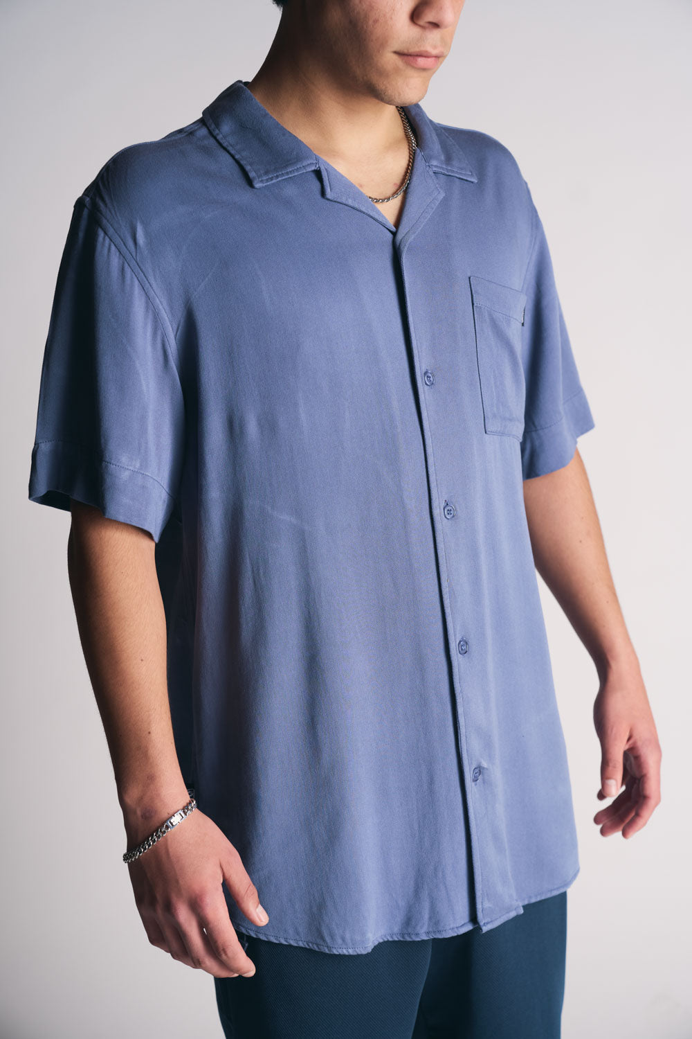 Plus Camisa Mc Riviera Azul-10