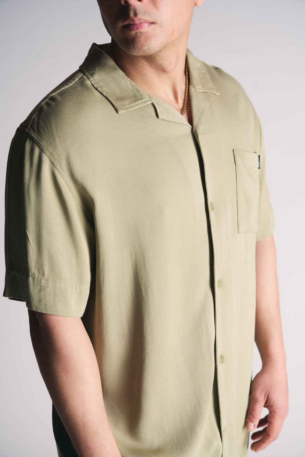 Plus Camisa Mc Riviera Verde-3