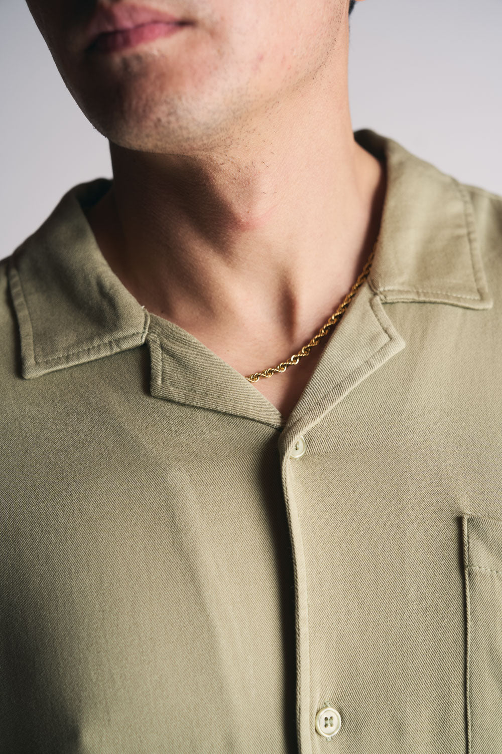 Plus Camisa Mc Riviera Verde-4