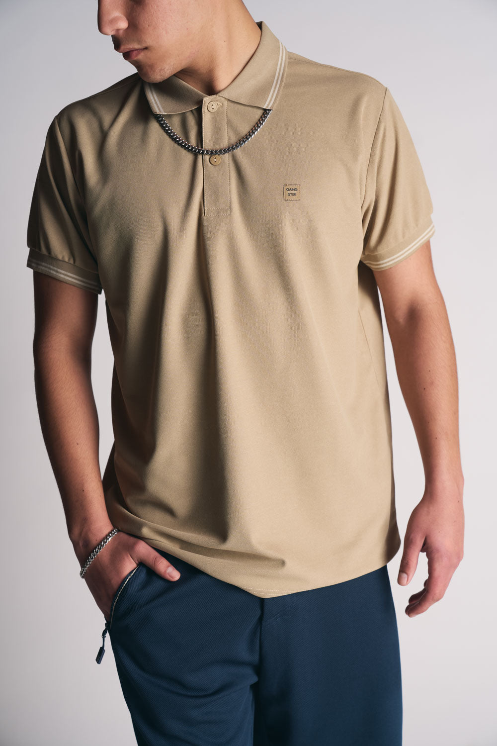 Polera Polo P Regatta Café-4