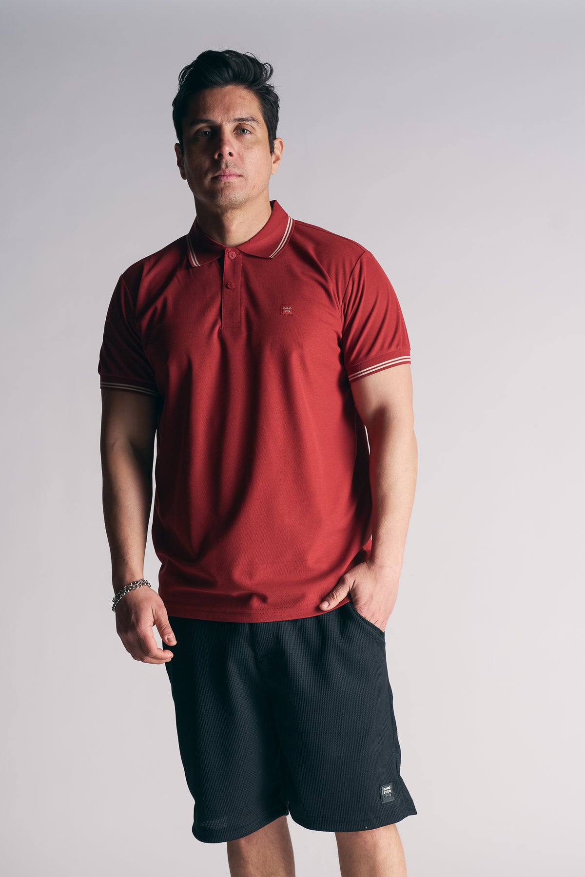 Polera Polo P Regatta Rojo