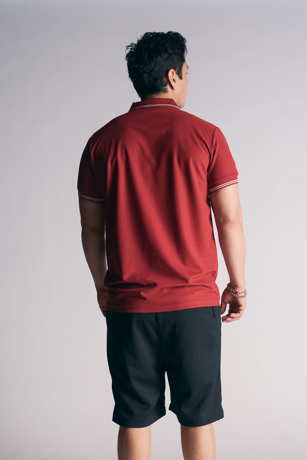 Polera Polo P Regatta Rojo-2