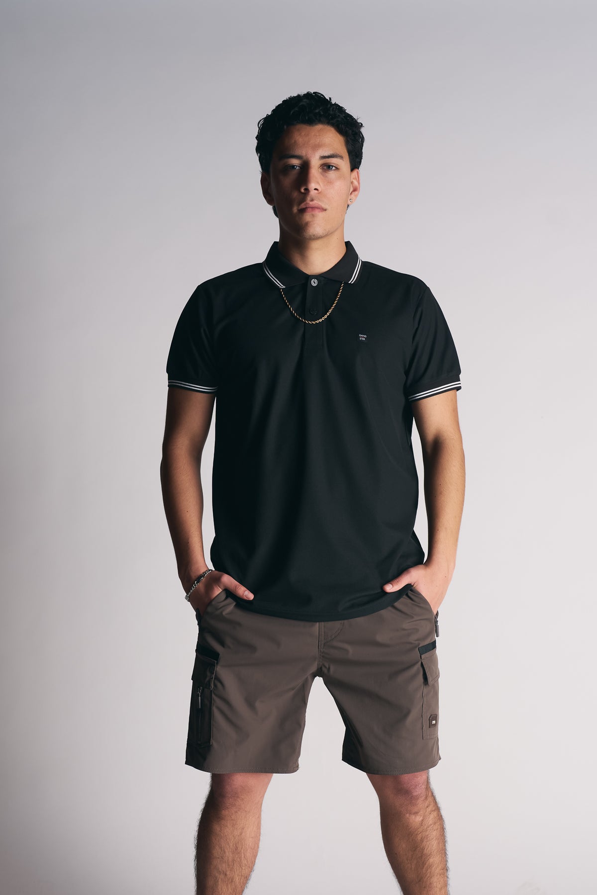 Polera Polo P Regatta Negro-9