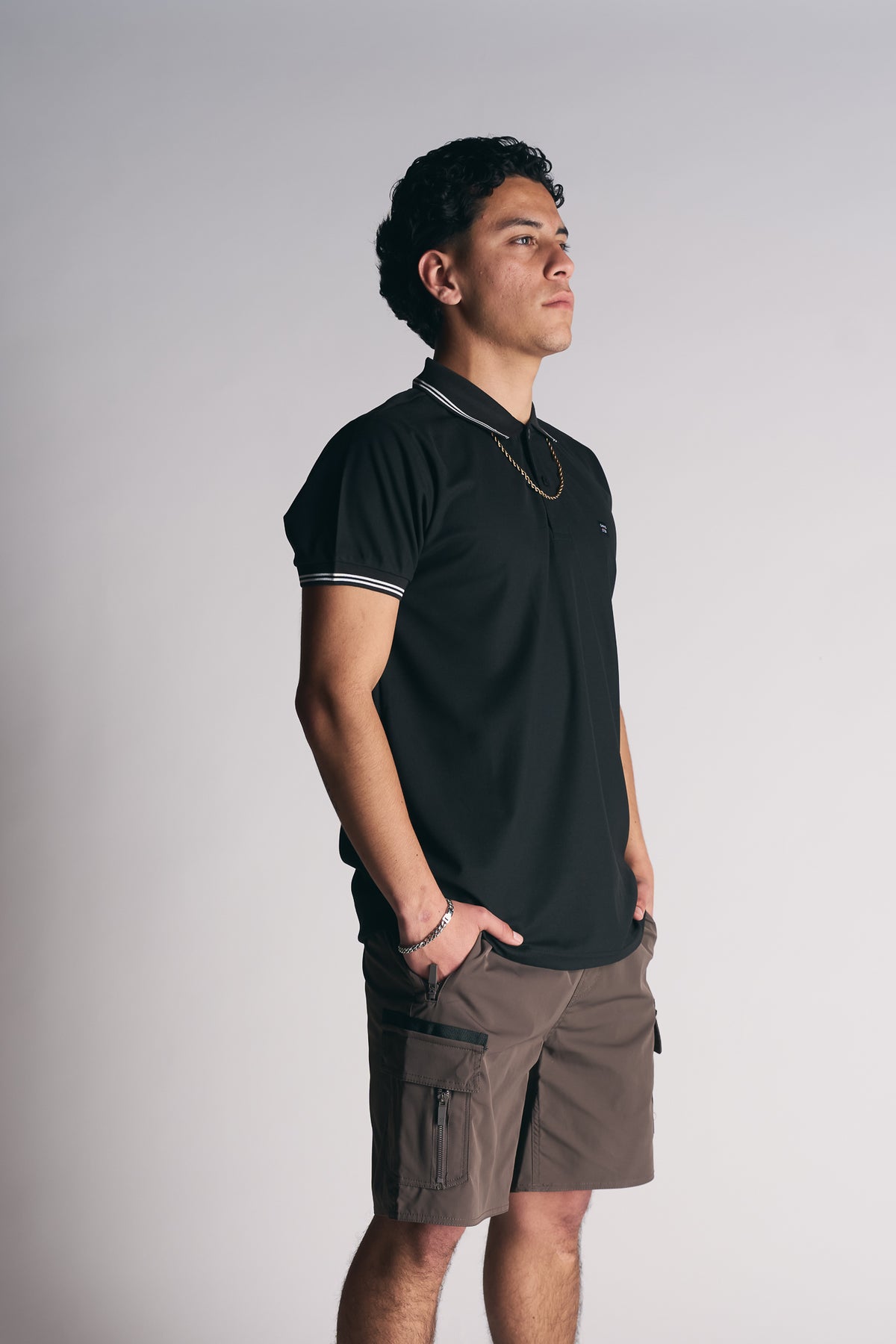 Polera Polo P Regatta Negro-2