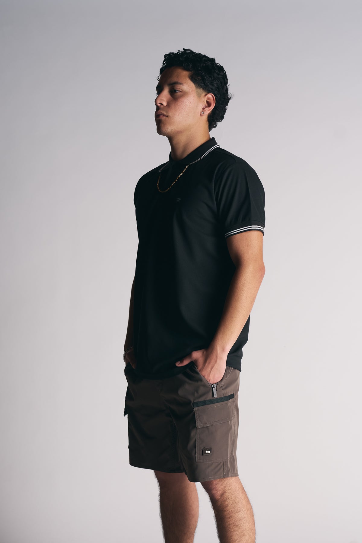 Polera Polo P Regatta Negro-5