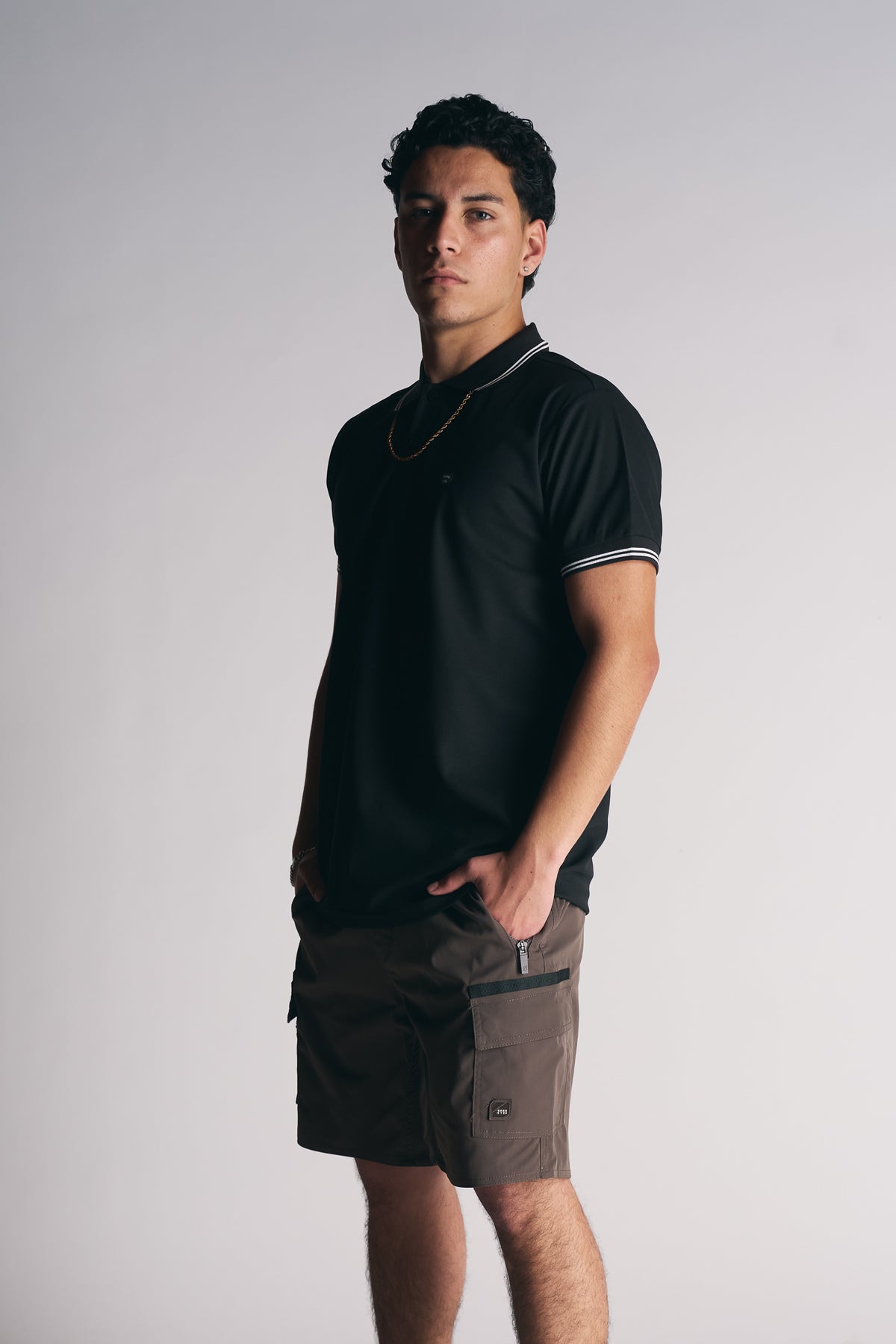 Polera Polo P Regatta Negro-6