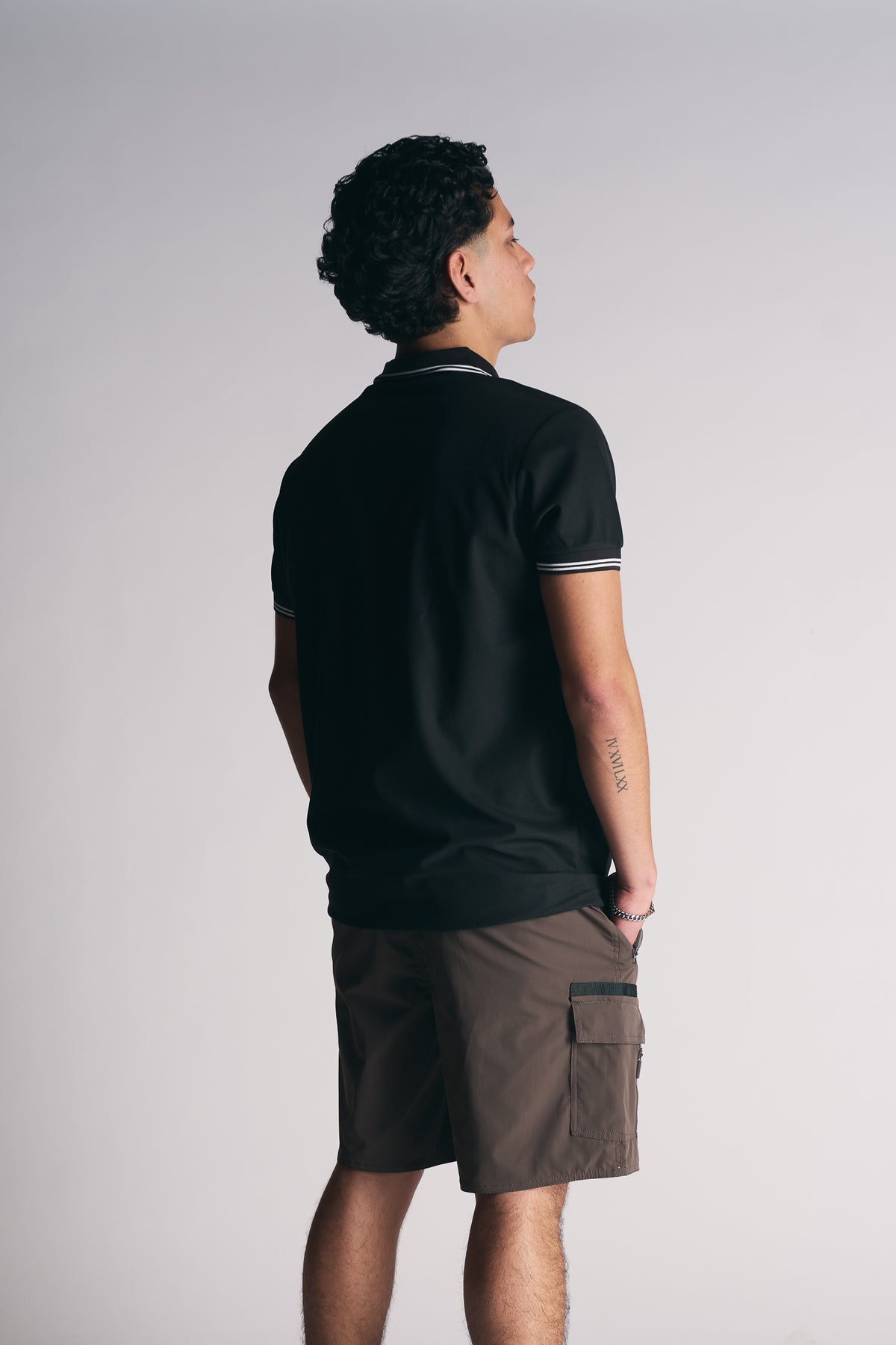 Polera Polo P Regatta Negro-7