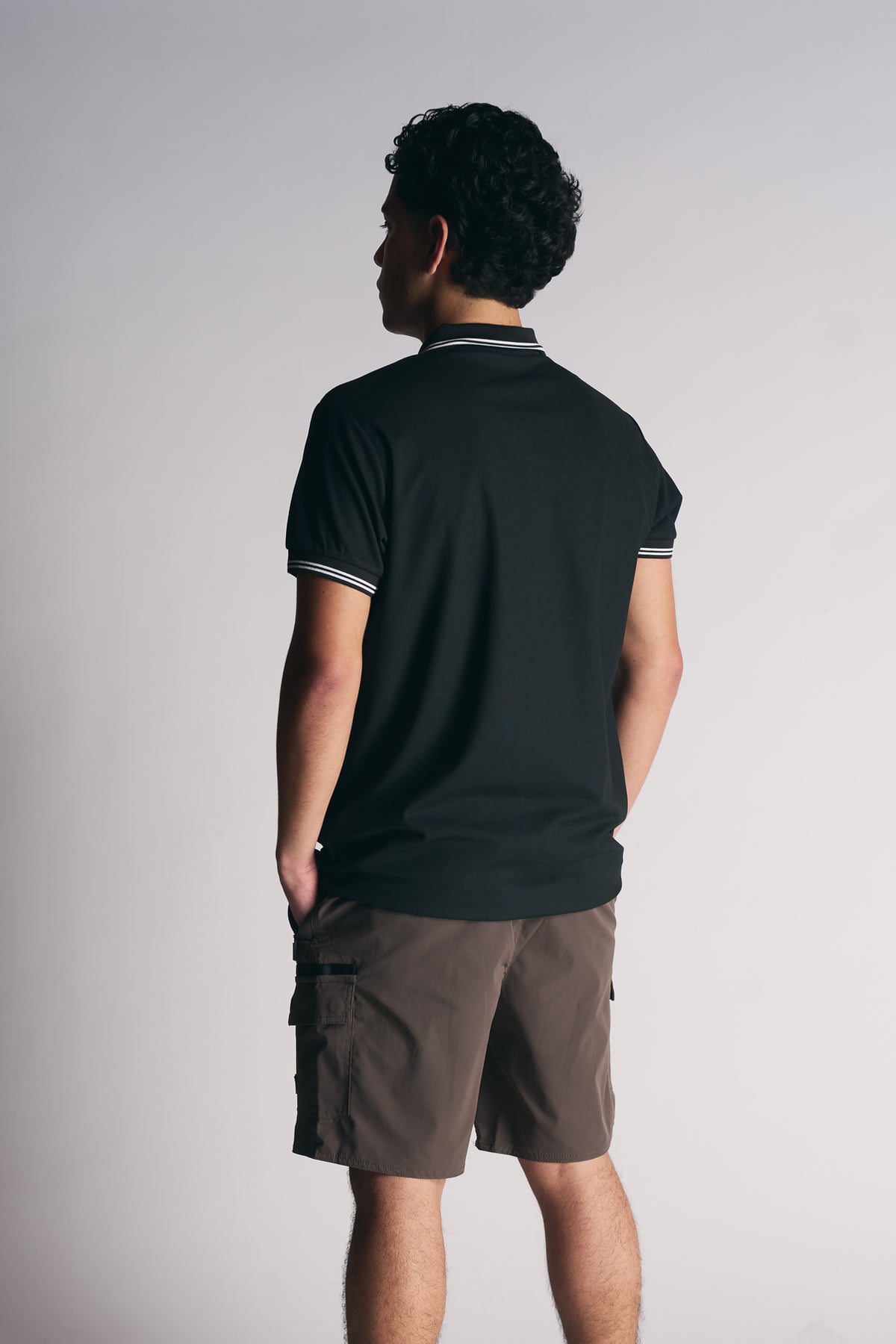 Polera Polo P Regatta Negro-8