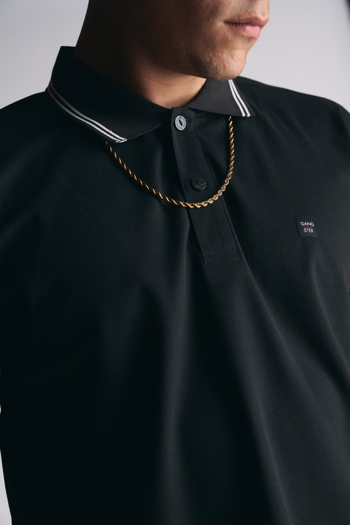 Polera Polo P Regatta Negro-10