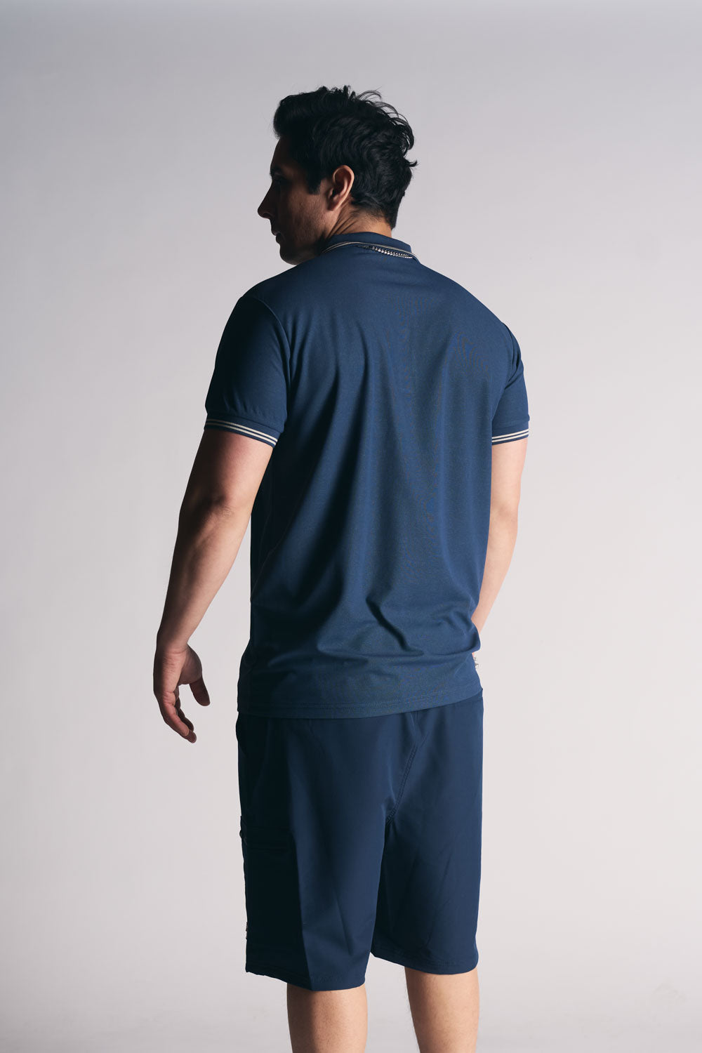 Polera Polo P Regatta Azul Oscuro-5