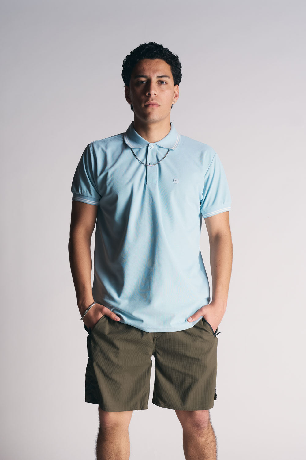 Polera Polo P Regatta Celeste