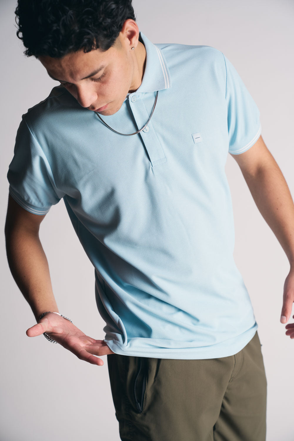 Polera Polo P Regatta Celeste-3
