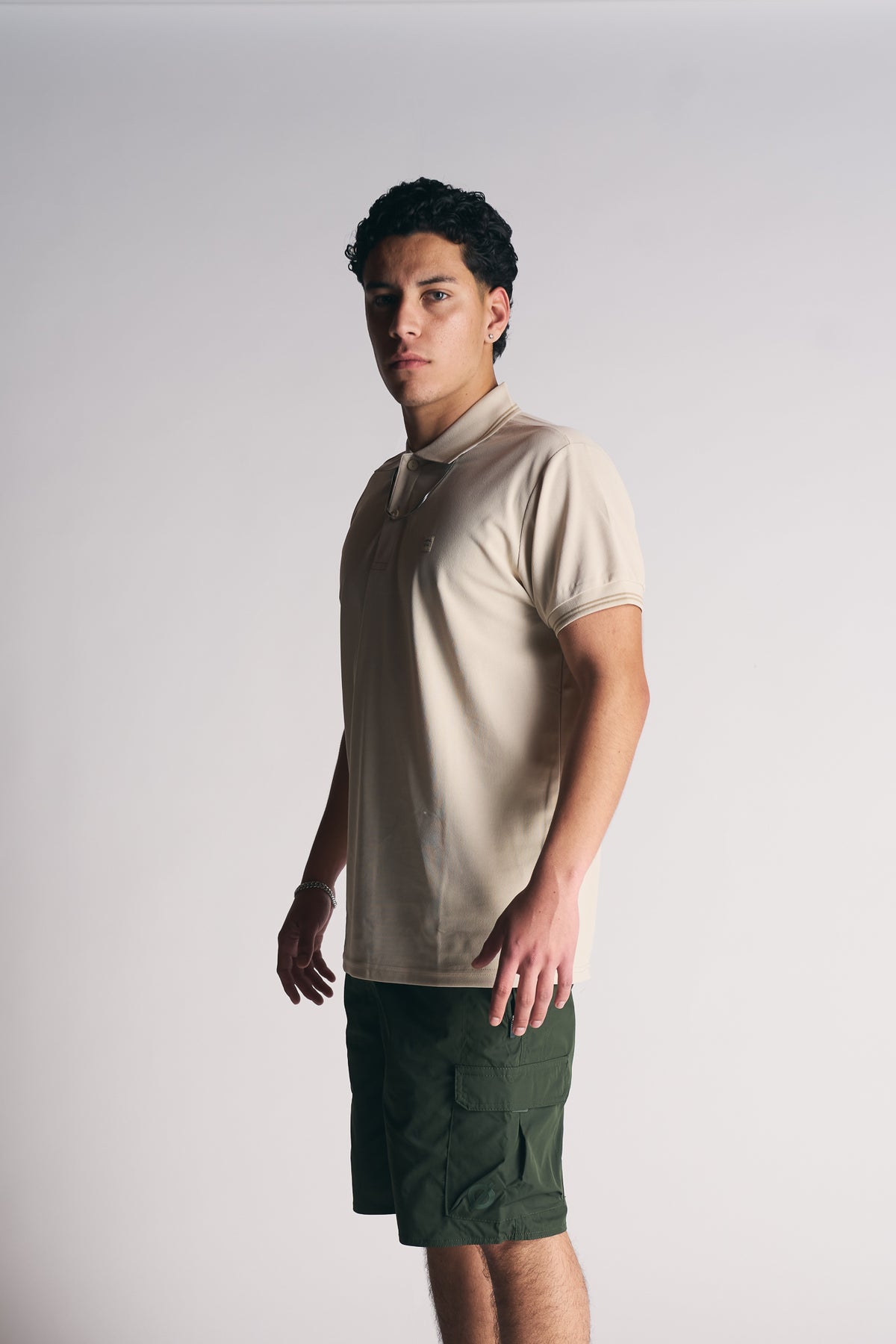 Bermuda Canvas Cargo Waterloo Verde Oscuro-4