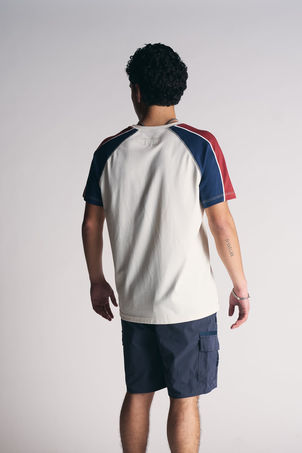 Polera Mc Raglan Azul-2