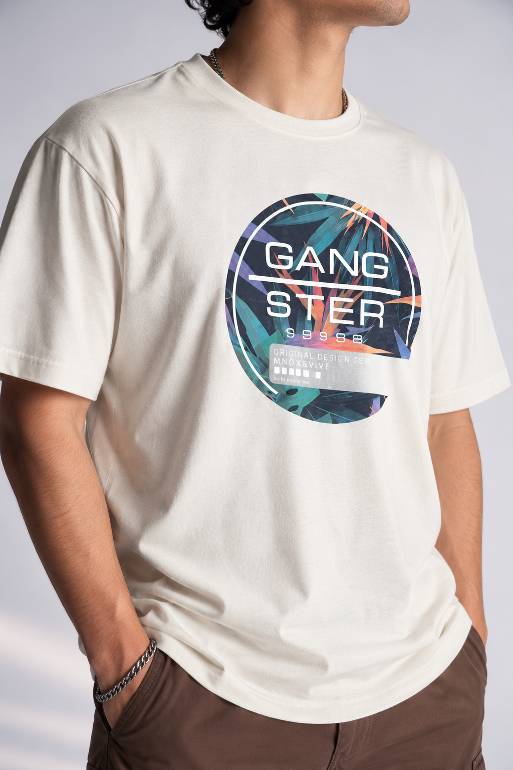 Plus Polera MC Basica Vine Blanco