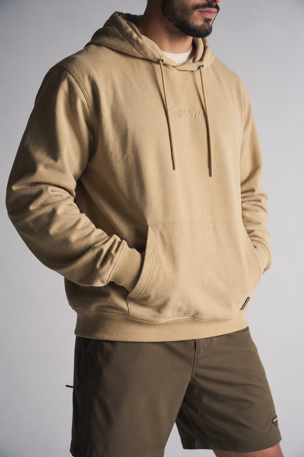 Poleron Hoodie  Fleece 181 St Mostaza