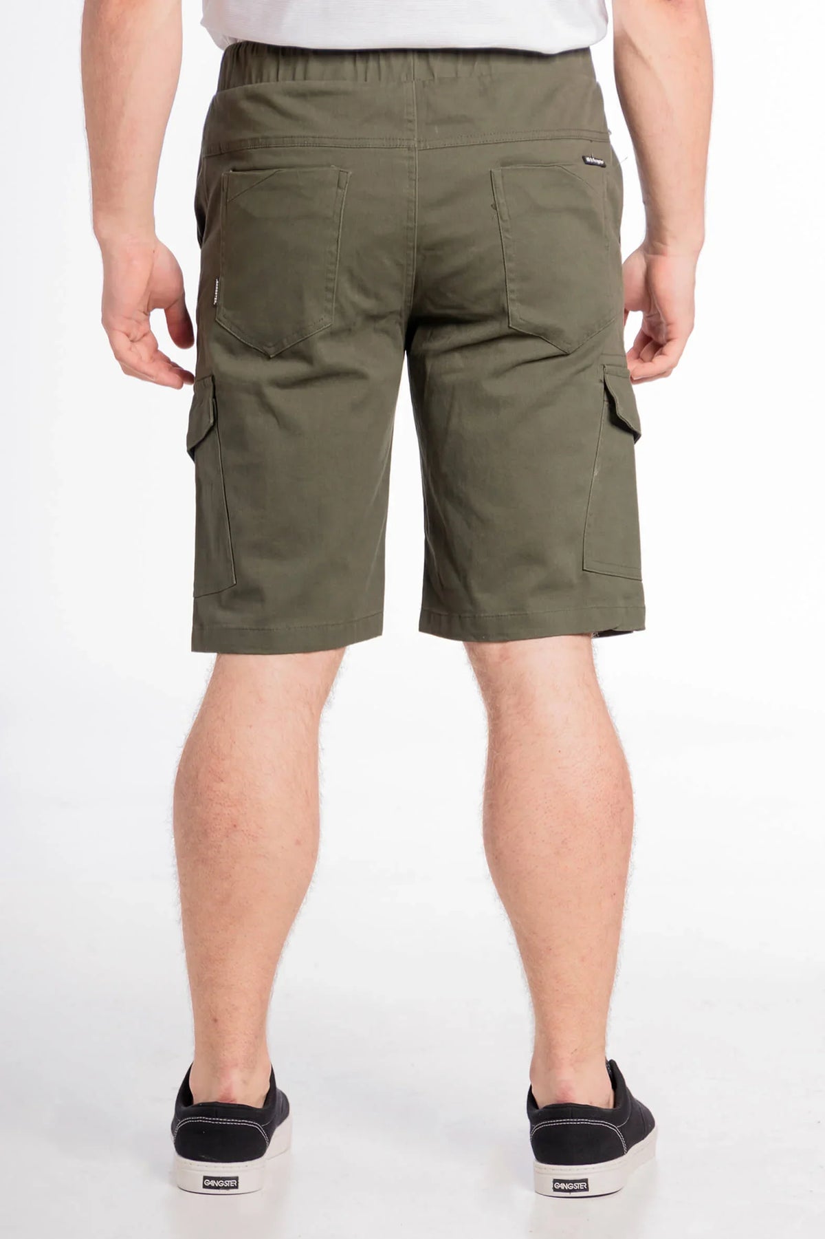 Short Canvas Cargo Carpenter Verde Gangster - Gangster