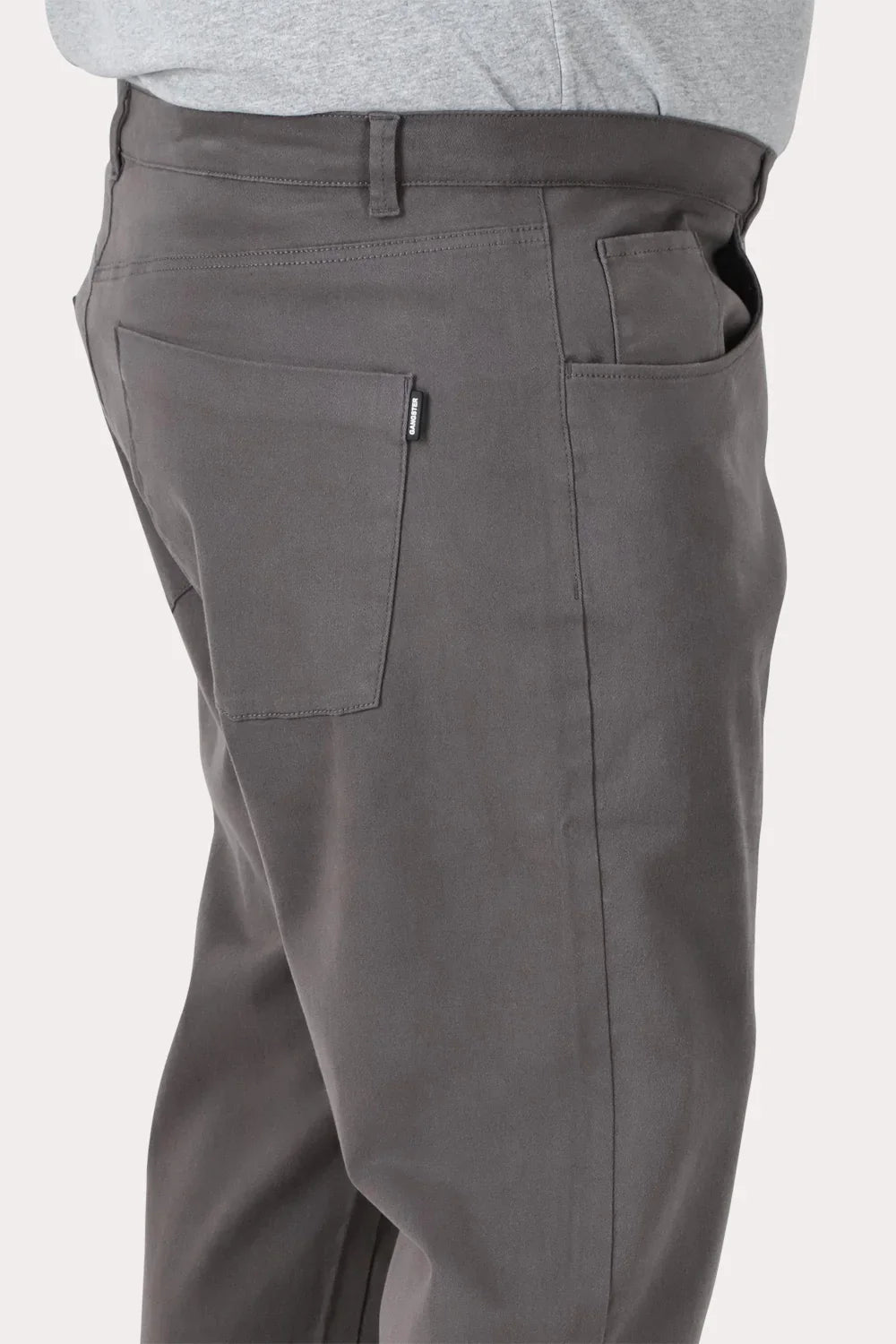 Pantalon Canvas Recto Chambers Gris - Gangster