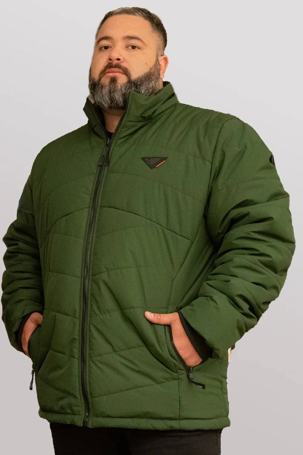 Plus Parka Nordic Verde Gangster-5