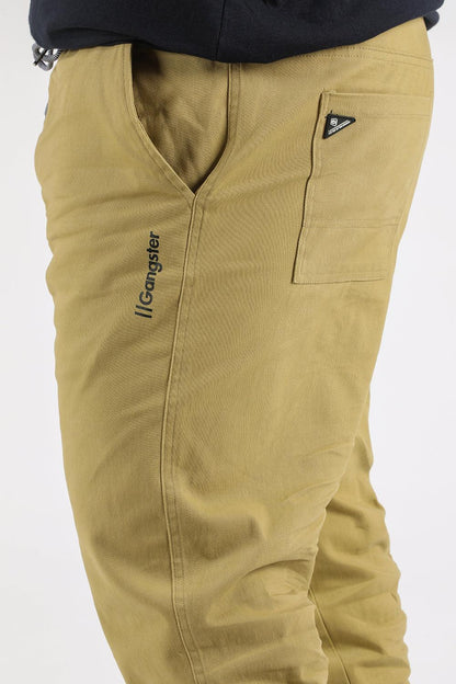 Plus Pantalon Jogger Canvas Over Kaki Gangster - Gangster