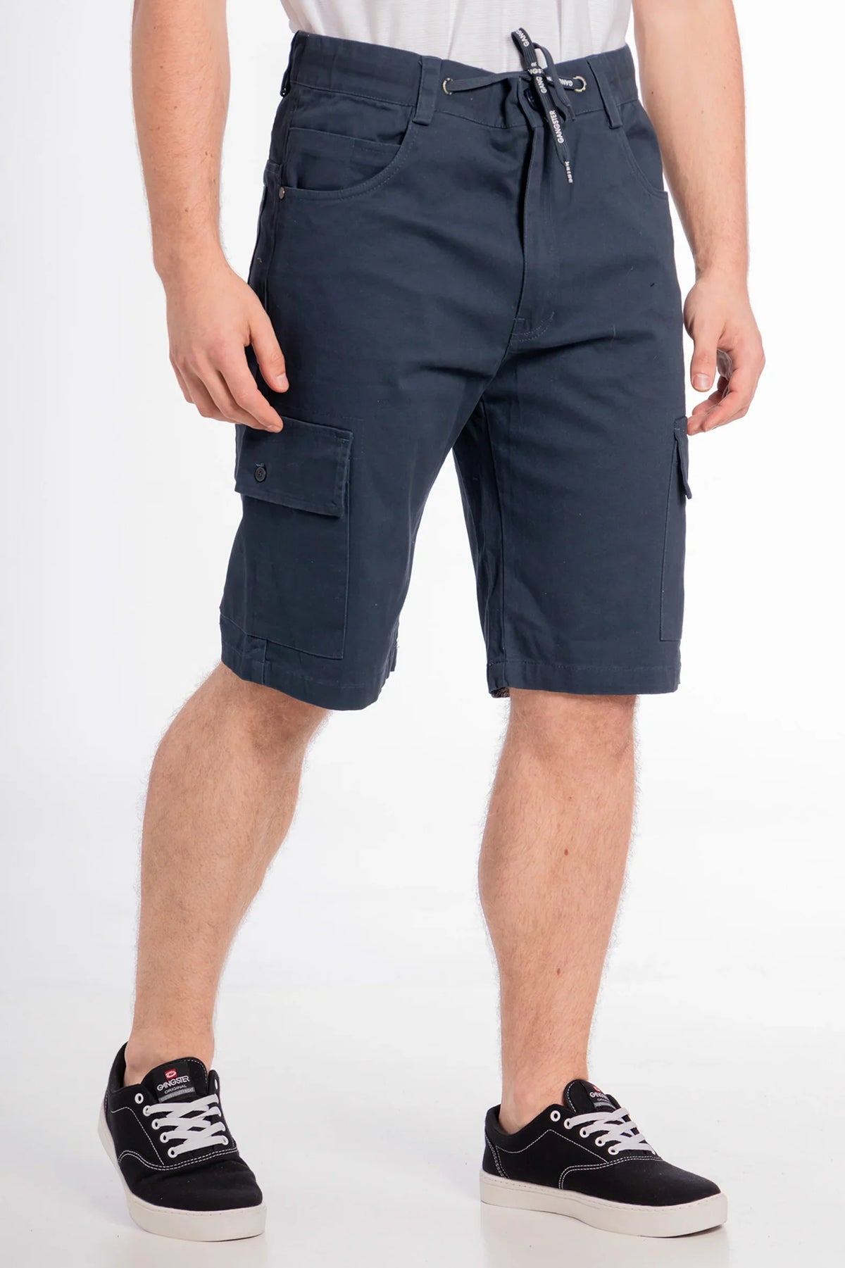 Short Canvas Cargo Sixpo Azul Gangster - Gangster