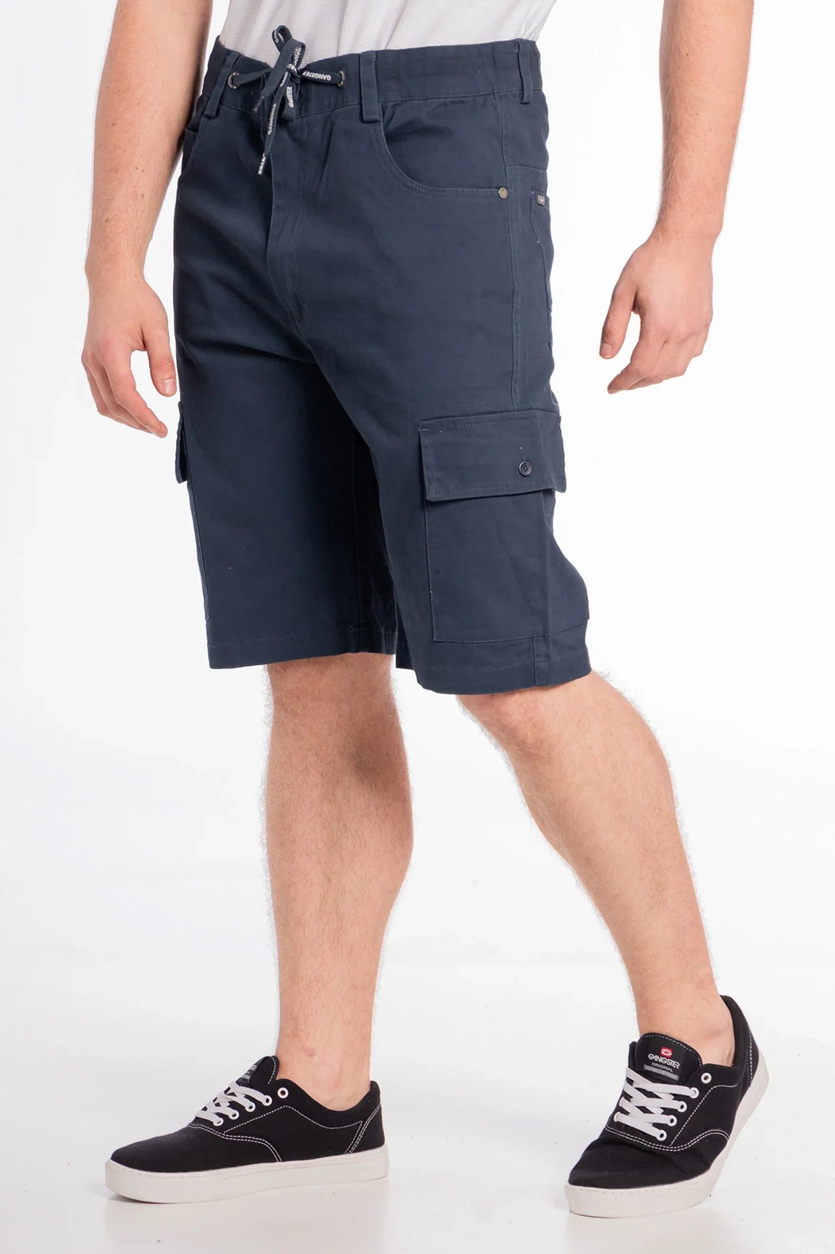 Short Canvas Cargo Sixpo Azul Gangster - Gangster