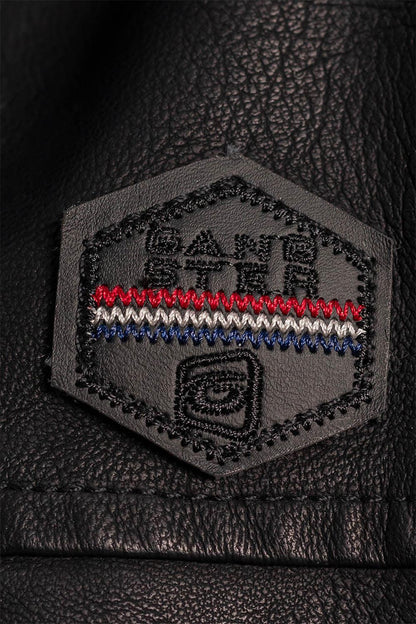 Chaqueta PU Leather Negro Gangster - Gangster